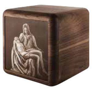 Compassion Walnut Wood Urn